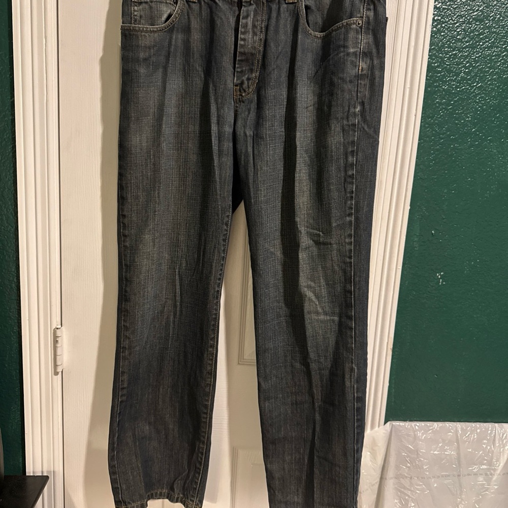 Axcess Relaxed Fit Dark Blue Jeans